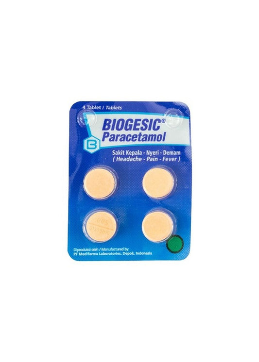 Biogesic Tablet isi 4