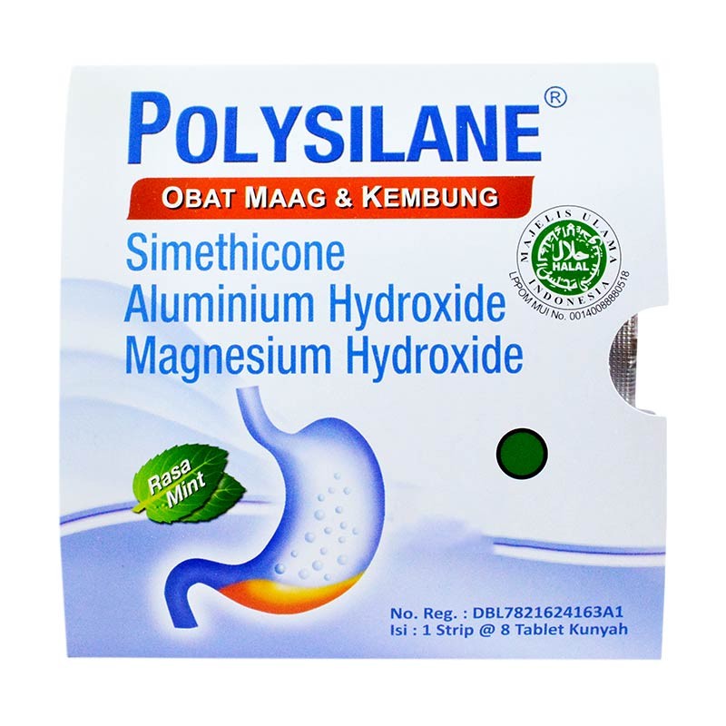 Polysilane Tablet isi 8