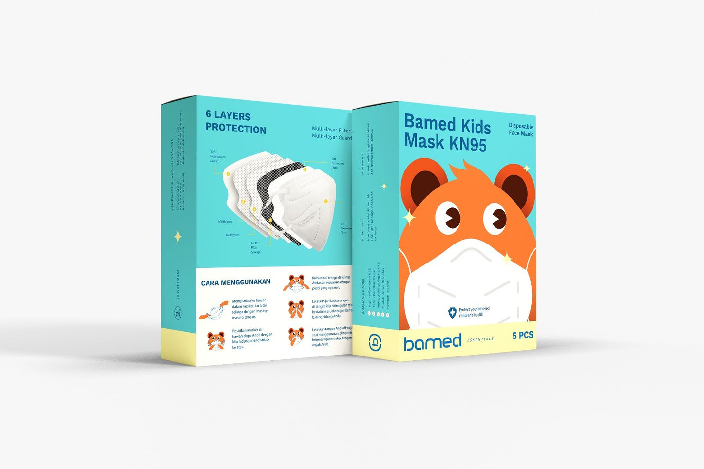 Bamed Mask KN95 Kids